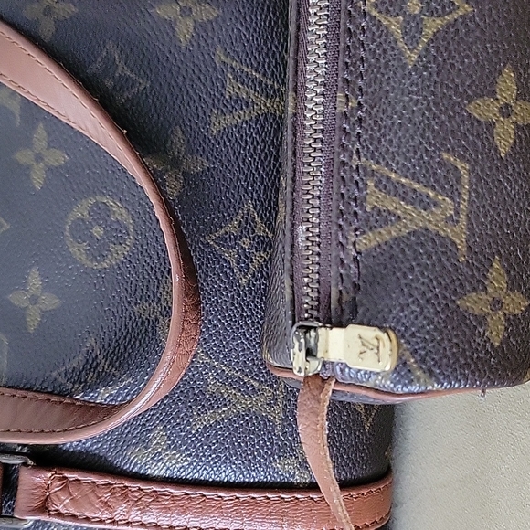 AUTHENTIC LOUIS VUITTON VINTAGE PAPPION 30 WITH MINI PAPPION POCHETE - Picture 2 of 9